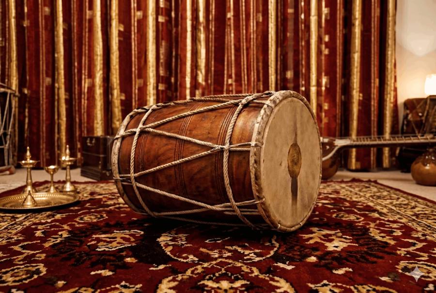 Dholki and mehndi marquee